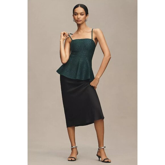 Anthropologie Pilcro Hourglass Sparkly Knit Tank Top M ***NO STRAPS*** - Picture 4 of 4